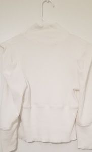 White Turtleneck Vintage Blouse
